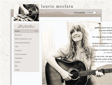 Tablet Screenshot of lauriemcclain.com